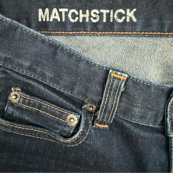 Matchstick Preowned Women’s 25S Slim Fit Dark Blue Jeans - Picture 7 of 8